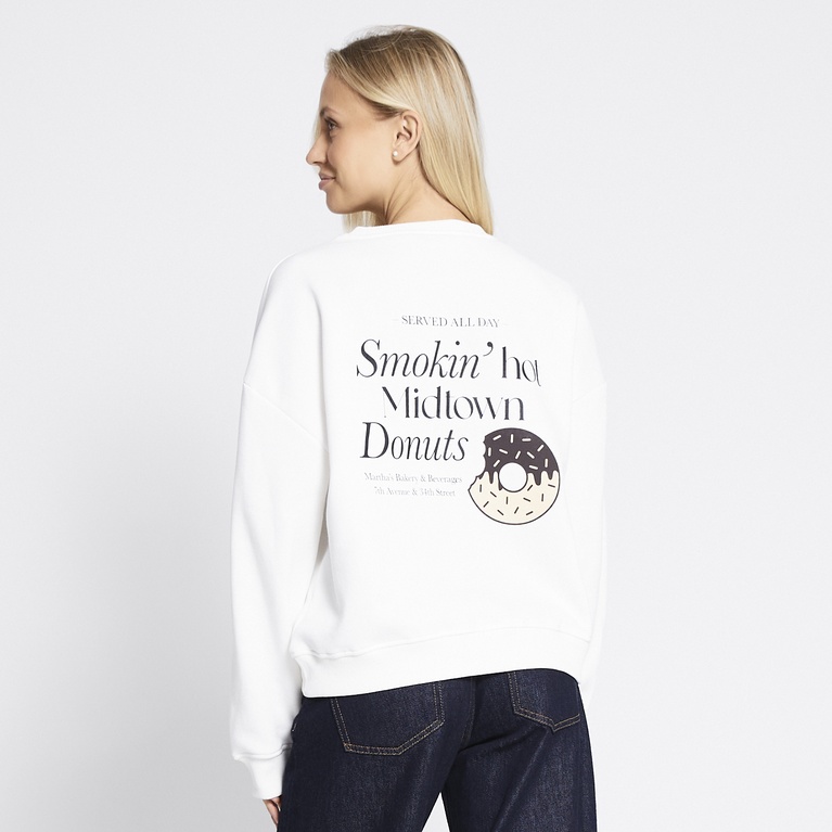 Printed heavy sweatshirt "Nora Printed"